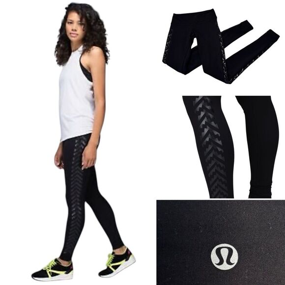 lululemon athletica Pants - Lululemon Wunder Under Pant Full On Luon (Aztec Print) Sz. 2